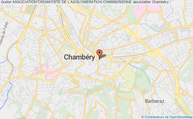 plan association Association Crematiste De L Agglomeration Chamberienne Chambéry