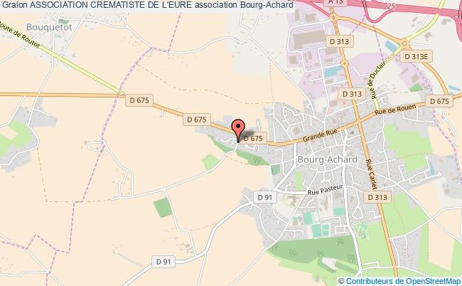 plan association Association Crematiste De L'eure Bourg-Achard