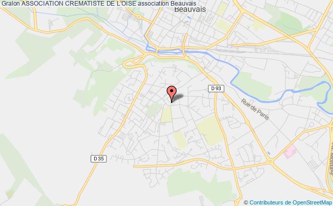 plan association Association Crematiste De L'oise Beauvais