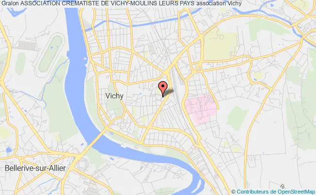 plan association Association Crematiste De Vichy-moulins Leurs Pays Vichy
