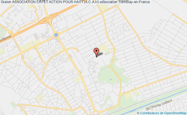 plan association Association Cri Et Action Pour Haiti (a.c.a.h) Tremblay-en-France