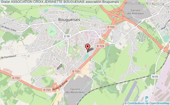 plan association Association Croix Jeannette Bouguenais Bouguenais
