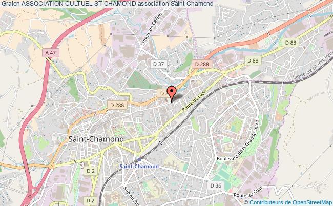plan association Association Cultuel St Chamond Saint-Chamond