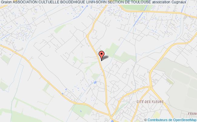 plan association Association Cultuelle Bouddhique Linh-sohn Section De Toulouse Cugnaux