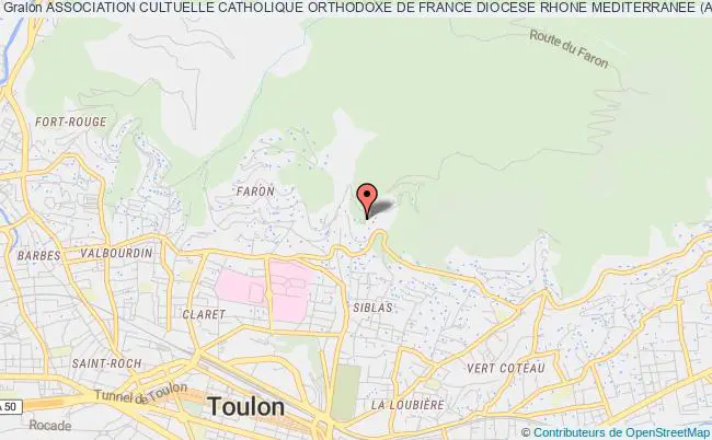 plan association Association Cultuelle Catholique Orthodoxe De France Diocese Rhone Mediterranee (accofrm) Toulon