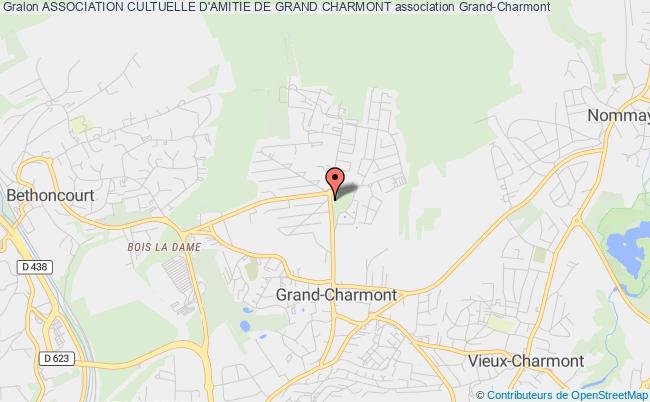 plan association Association Cultuelle D'amitie De Grand Charmont Grand-Charmont