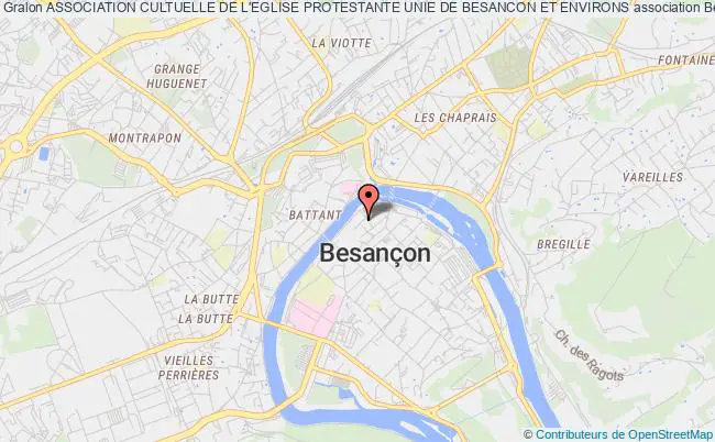 ASSOCIATION CULTUELLE DE L'EGLISE PROTESTANTE UNIE DE BESANCON ET ENVIRONS