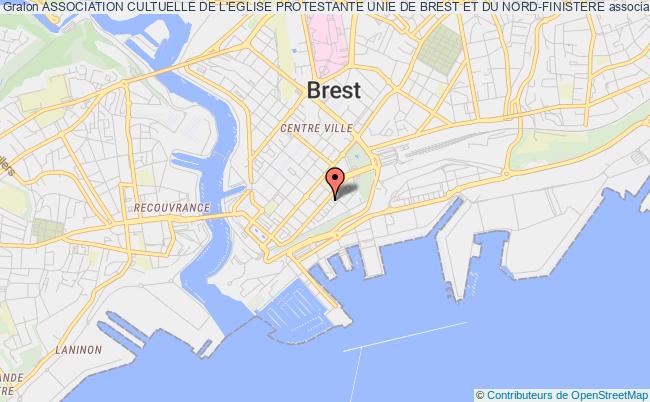 plan association Association Cultuelle De L'eglise Protestante Unie De Brest Et Du Nord-finistere Brest