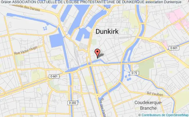 plan association Association Cultuelle De L'Église Protestante Unie De Dunkerque Dunkerque