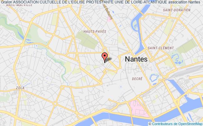 plan association Association Cultuelle De L'eglise Protestante Unie De Loire-atlantique Nantes