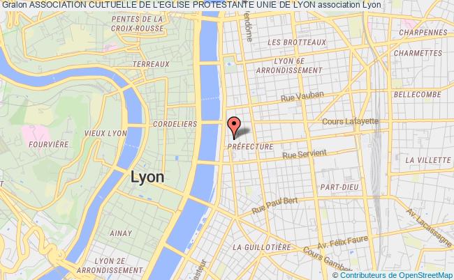 plan association Association Cultuelle De L'eglise Protestante Unie De Lyon Lyon 3