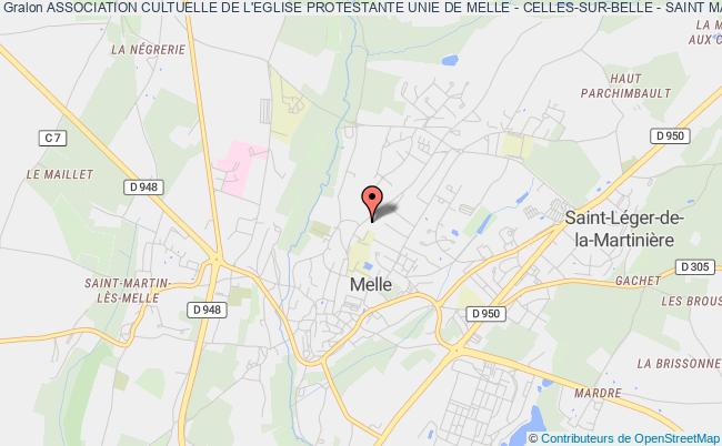 ASSOCIATION CULTUELLE DE L'EGLISE PROTESTANTE UNIE DE MELLE - CELLES-SUR-BELLE - SAINT MAIXENT