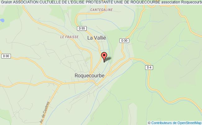 ASSOCIATION CULTUELLE DE L'EGLISE PROTESTANTE UNIE DE ROQUECOURBE