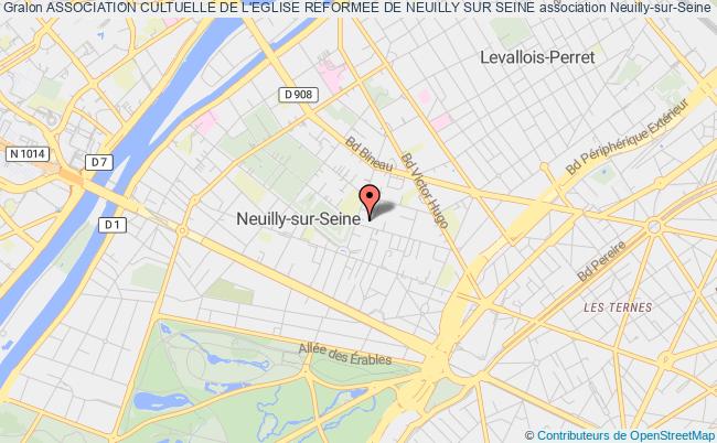 plan association Association Cultuelle De L'eglise Reformee De Neuilly Sur Seine Neuilly-sur-Seine