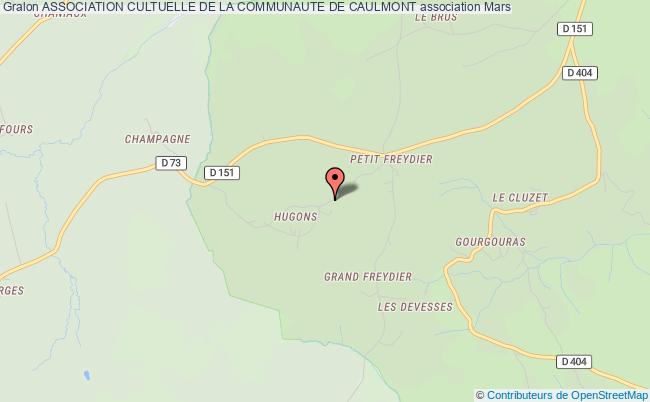 ASSOCIATION CULTUELLE DE LA COMMUNAUTE DE CAULMONT