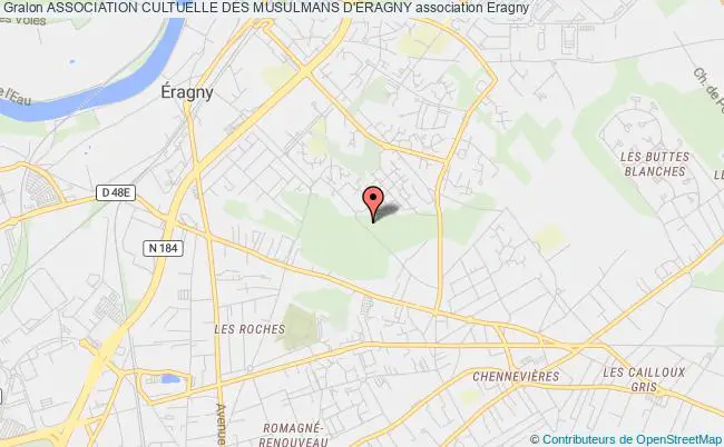 plan association Association Cultuelle Des Musulmans D'eragny Éragny-sur-Oise