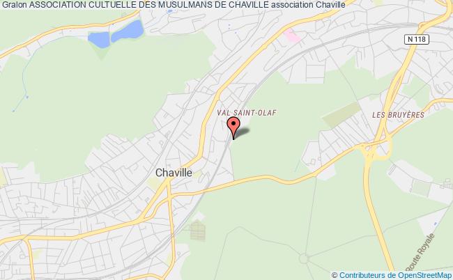 plan association Association Cultuelle Des Musulmans De Chaville Chaville