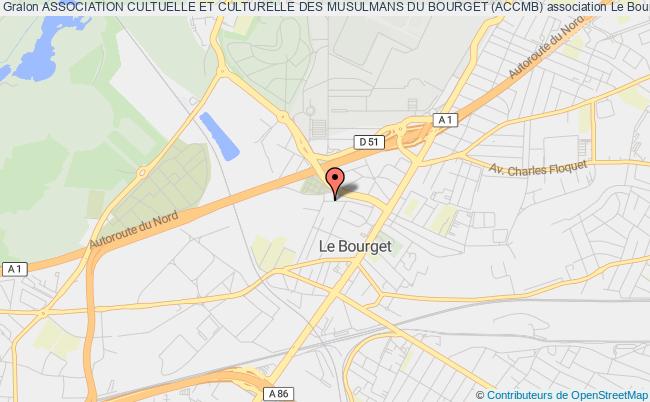 plan association Association Cultuelle Et Culturelle Des Musulmans Du Bourget (accmb) Le Bourget
