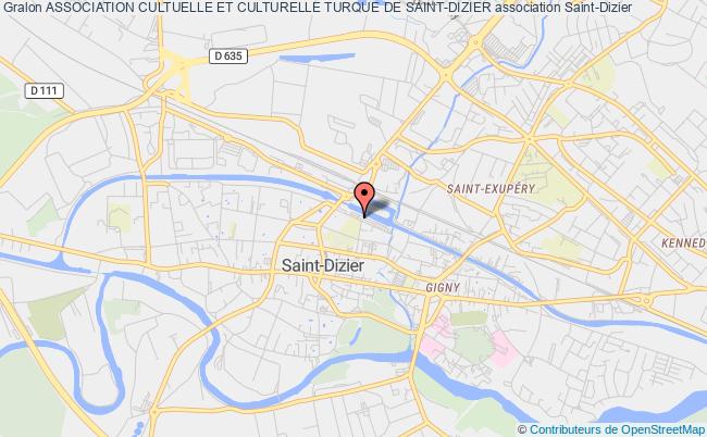 plan association Association Cultuelle Et Culturelle Turque De Saint-dizier Saint-Dizier