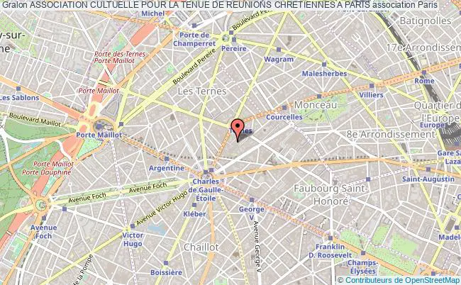 plan association Association Cultuelle Pour La Tenue De Reunions Chretiennes A Paris Paris
