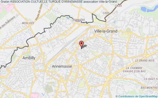 plan association Association Cultuelle Turque D'annemasse Ville-la-Grand