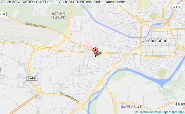 plan association Association Cultur'aile Carcassonne Carcassonne