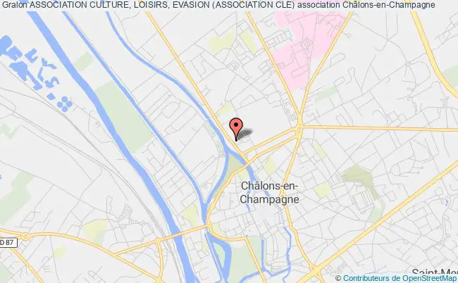 plan association Association Culture, Loisirs, Evasion (association Cle) Châlons-en-Champagne