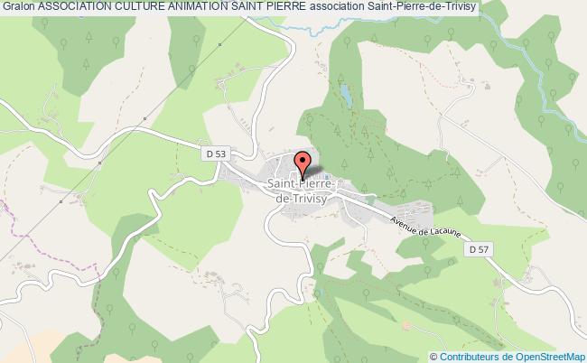 plan association Association Culture Animation Saint Pierre Saint-Pierre-de-Trivisy