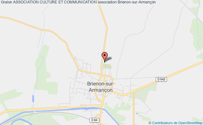 plan association Association Culture Et Communication Brienon-sur-Armançon