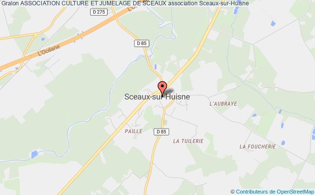plan association Association Culture Et Jumelage De Sceaux Sceaux-sur-Huisne