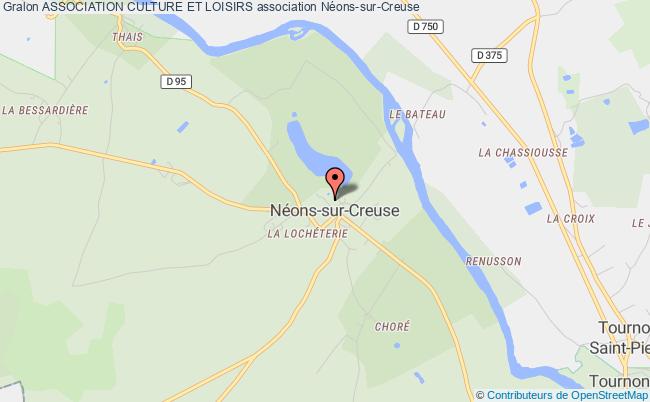 plan association Association Culture Et Loisirs Néons-sur-Creuse