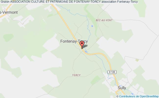 plan association Association Culture Et Patrimoine De Fontenay-torcy Fontenay-Torcy