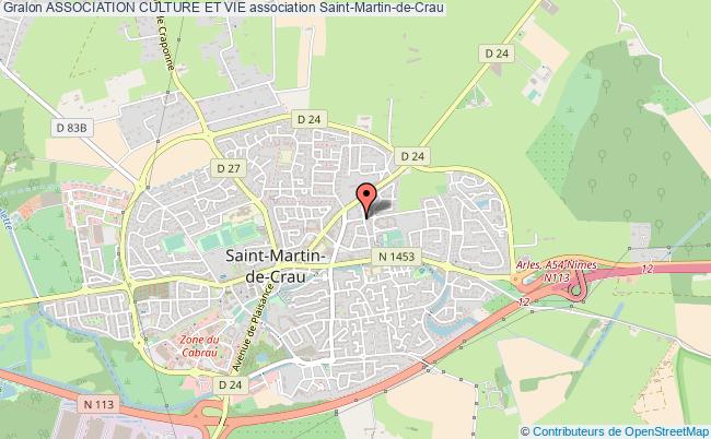 plan association Association Culture Et Vie Saint-Martin-de-Crau