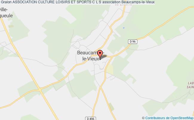 plan association Association Culture Loisirs Et Sports C L S Beaucamps-le-Vieux