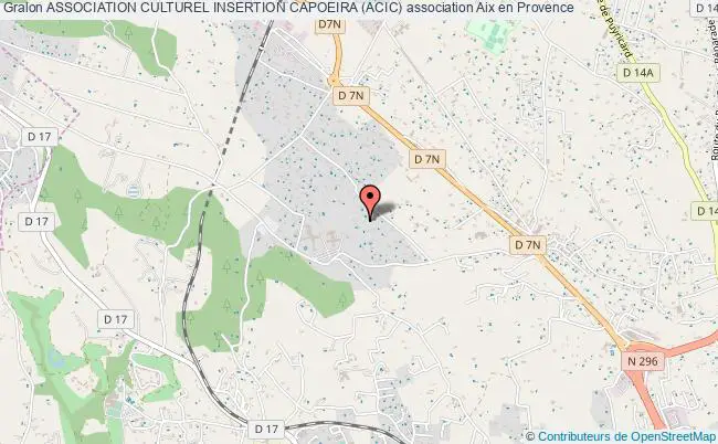 plan association Association Culturel Insertion Capoeira (acic) Aix-en-Provence