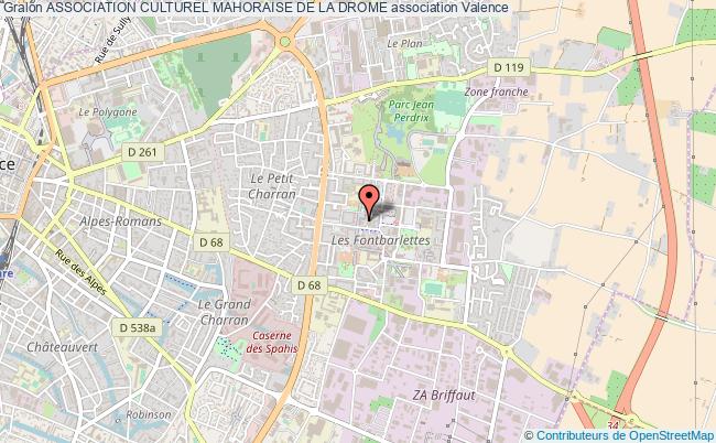 plan association Association Culturel Mahoraise De La Drome Valence