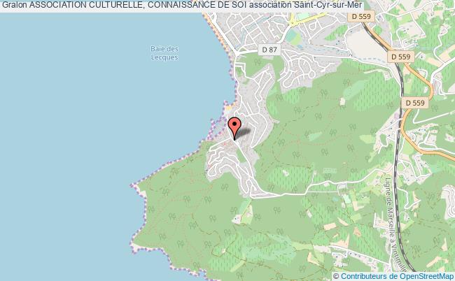 plan association Association Culturelle, Connaissance De Soi Saint-Cyr-sur-Mer
