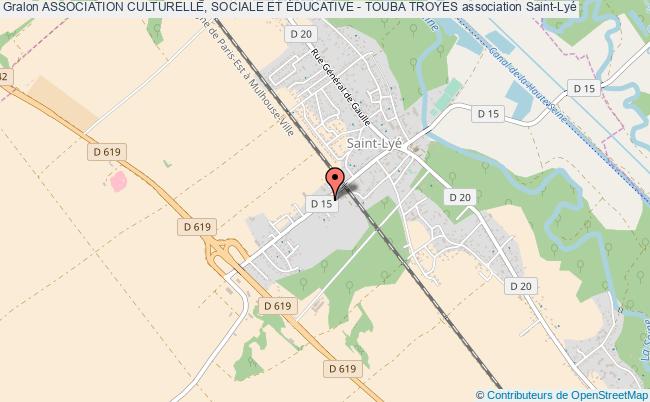 plan association Association Culturelle, Sociale Et Éducative - Touba Troyes Saint-Lyé
