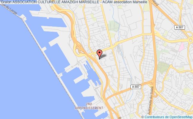 plan association Association Culturelle Amazigh Marseille - Acam Marseille