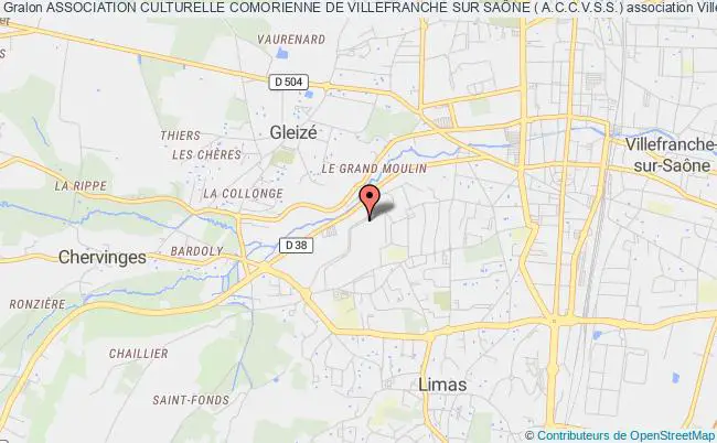 plan association Association Culturelle Comorienne De Villefranche Sur SaÔne ( A.c.c.v.s.s.) Villefranche-sur-Saône