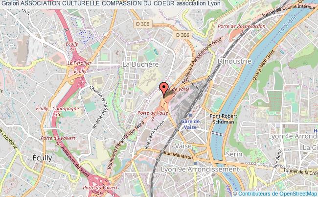 plan association Association Culturelle Compassion Du Coeur Lyon