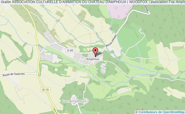 ASSOCIATION CULTURELLE D'ANIMATION DU CHÂTEAU D'AMPHOUX ( WOODFOX )