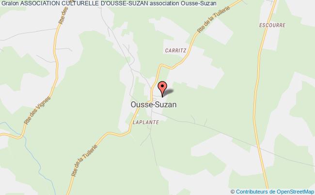 ASSOCIATION CULTURELLE D'OUSSE-SUZAN