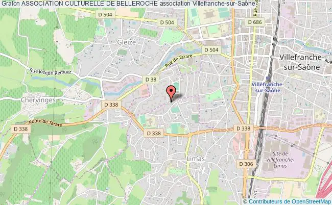 plan association Association Culturelle De Belleroche Villefranche-sur-Saône
