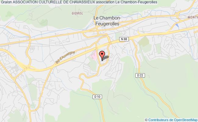 plan association Association Culturelle De Chavassieux Le    Chambon-Feugerolles