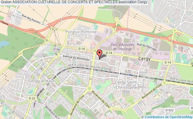 plan association Association Culturelle De Concerts Et Spectacles Cergy Saint Christophe