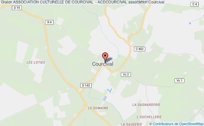 plan association Association Culturelle De Courcival  - Acdcourcival Courcival