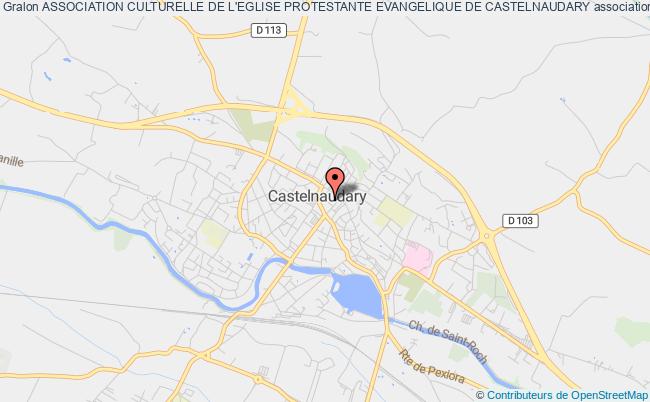 plan association Association Culturelle De L'eglise Protestante Evangelique De Castelnaudary Castelnaudary