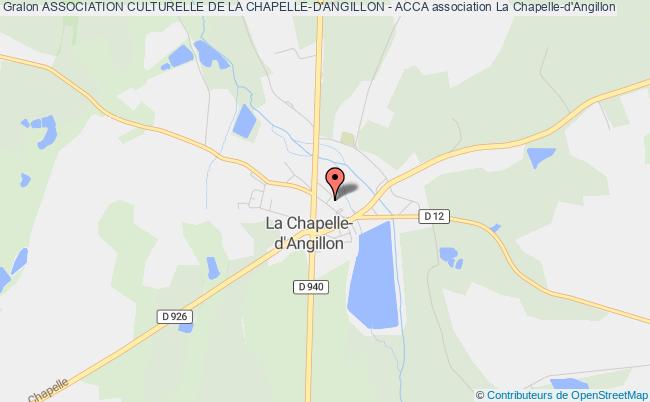 plan association Association Culturelle De La Chapelle-d'angillon - Acca Chapelle-d'Angillon