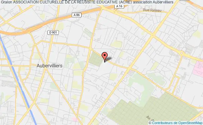 plan association Association Culturelle De La Reussite Educative (acre) Aubervilliers